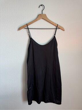 Black Slip Dress
